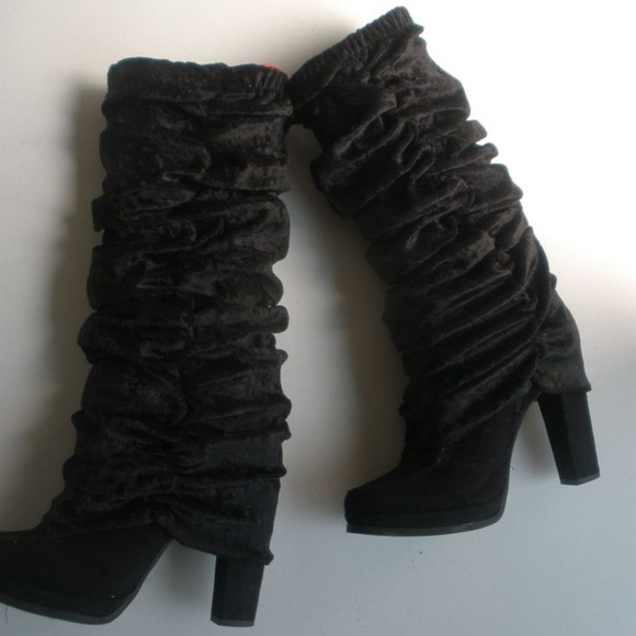 Gathered Velvet Legwarmers Are Here! - Picture 2 of 7